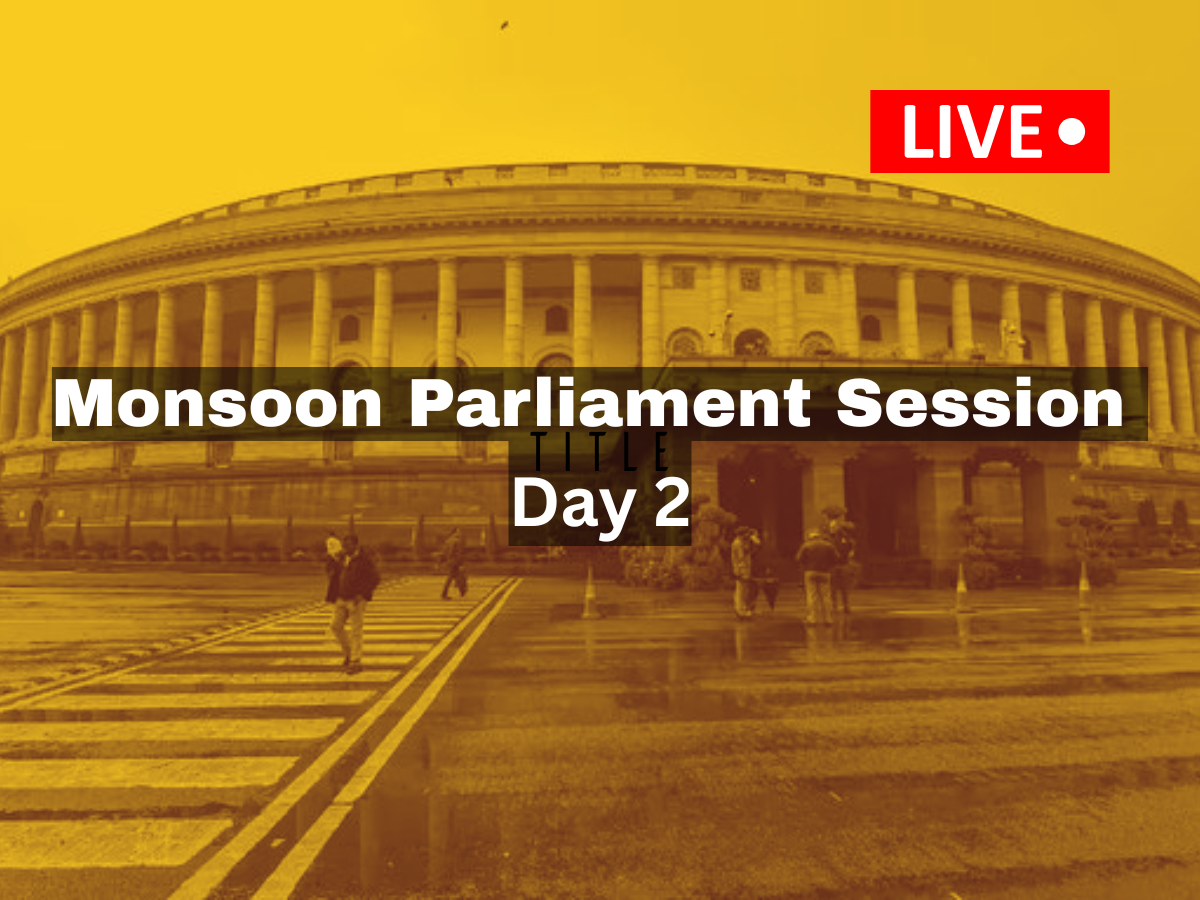 Monsoon Parliament Session LIVE