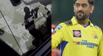 Watch: MS Dhoni’s Military-inspired Hummer Goes Viral, Fans Can’t Get Enough