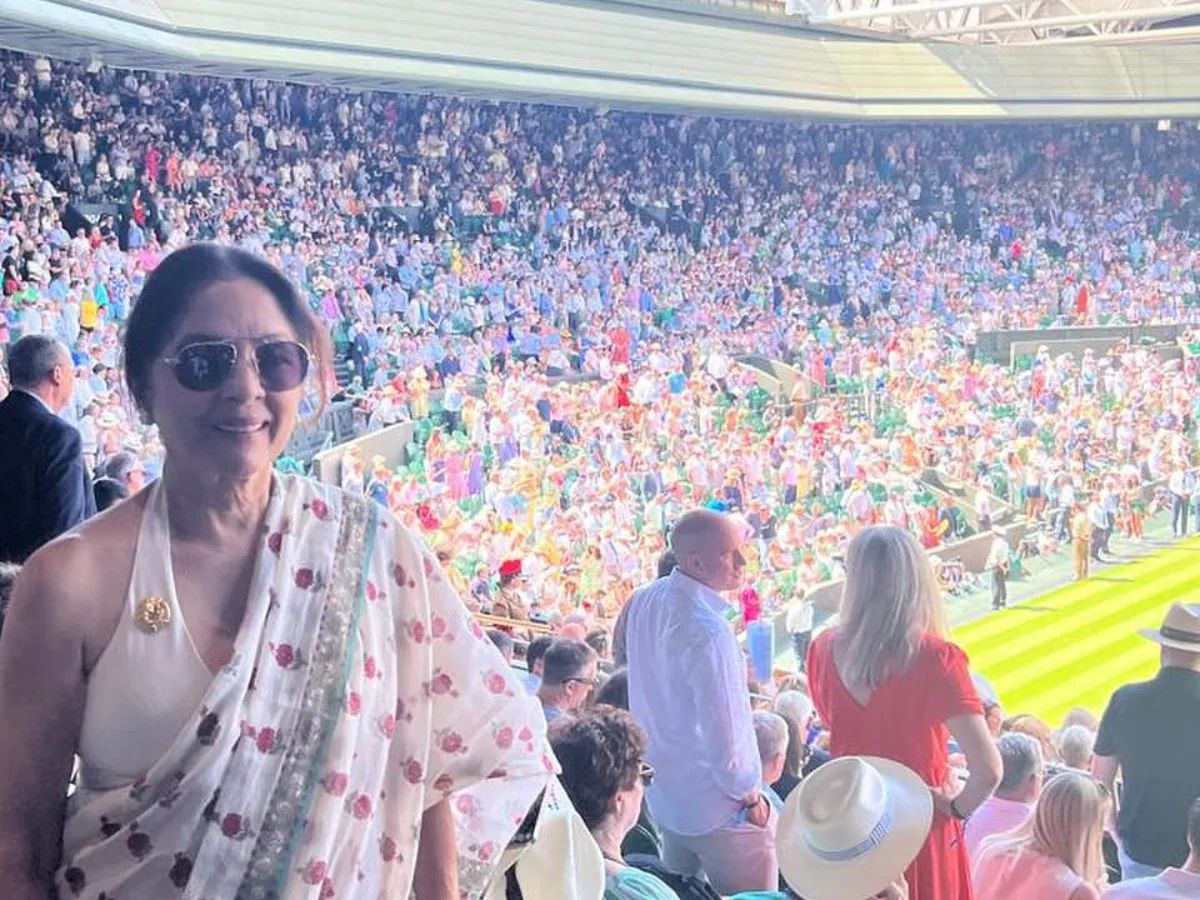 Neena Gupta At Wimbledon 2025