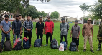 Assam: Eight Bangladeshi Nationals, Two Indian Tout Arrested in South Salmara Mankachar For Alleged Infiltration