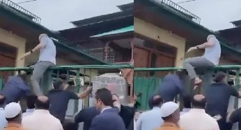 Viral Video: Omar Abdullah Scales Wall To Enter Martyrs’ Graveyard Amid House Arrest In Srinagar