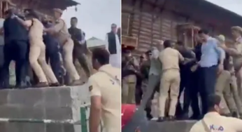 Omar Abdullah Alleges Manhandling By Security During Martyrs’ Day Visit In Srinagar