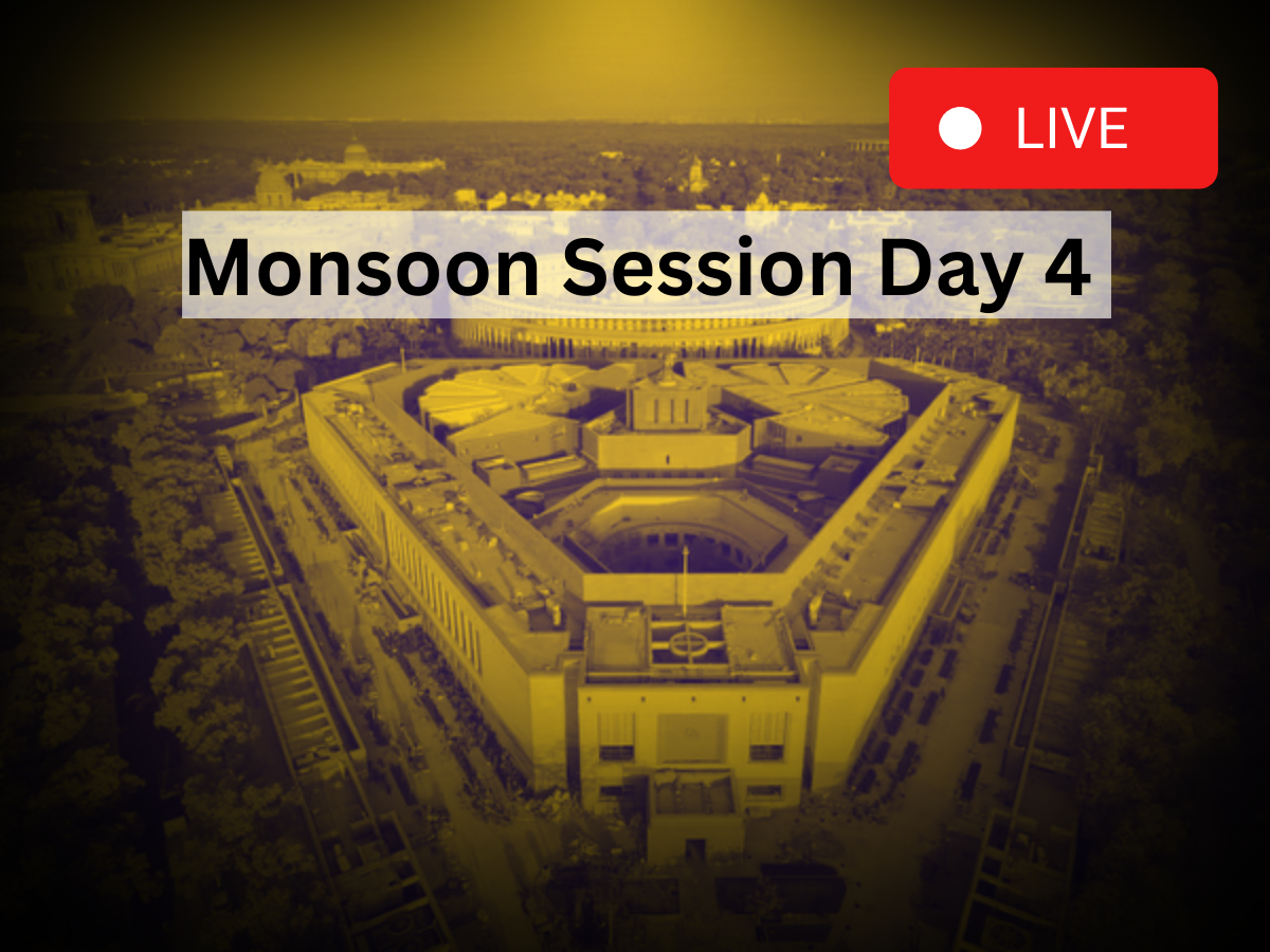 Parliament Monsoon Session Live Updates