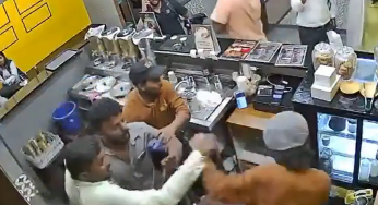 Caught On Cam: Physical Assault In Bengaluru Cafe Over Extra Cup
