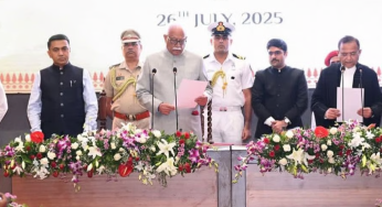 Pusapati Ashok Gajapathi Raju Takes Oath As The New Governor Of Goa