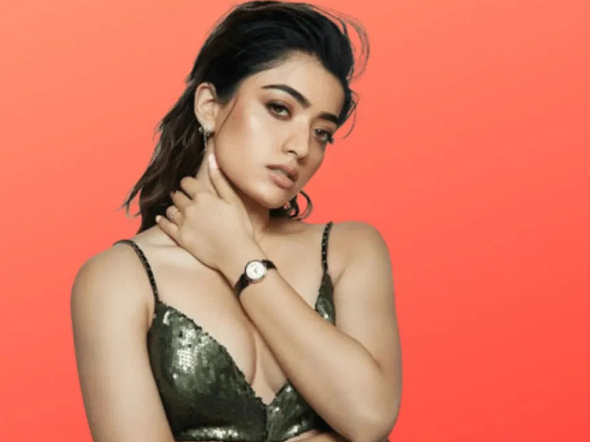 Rashmika stuns in a laid-back sexy vibe