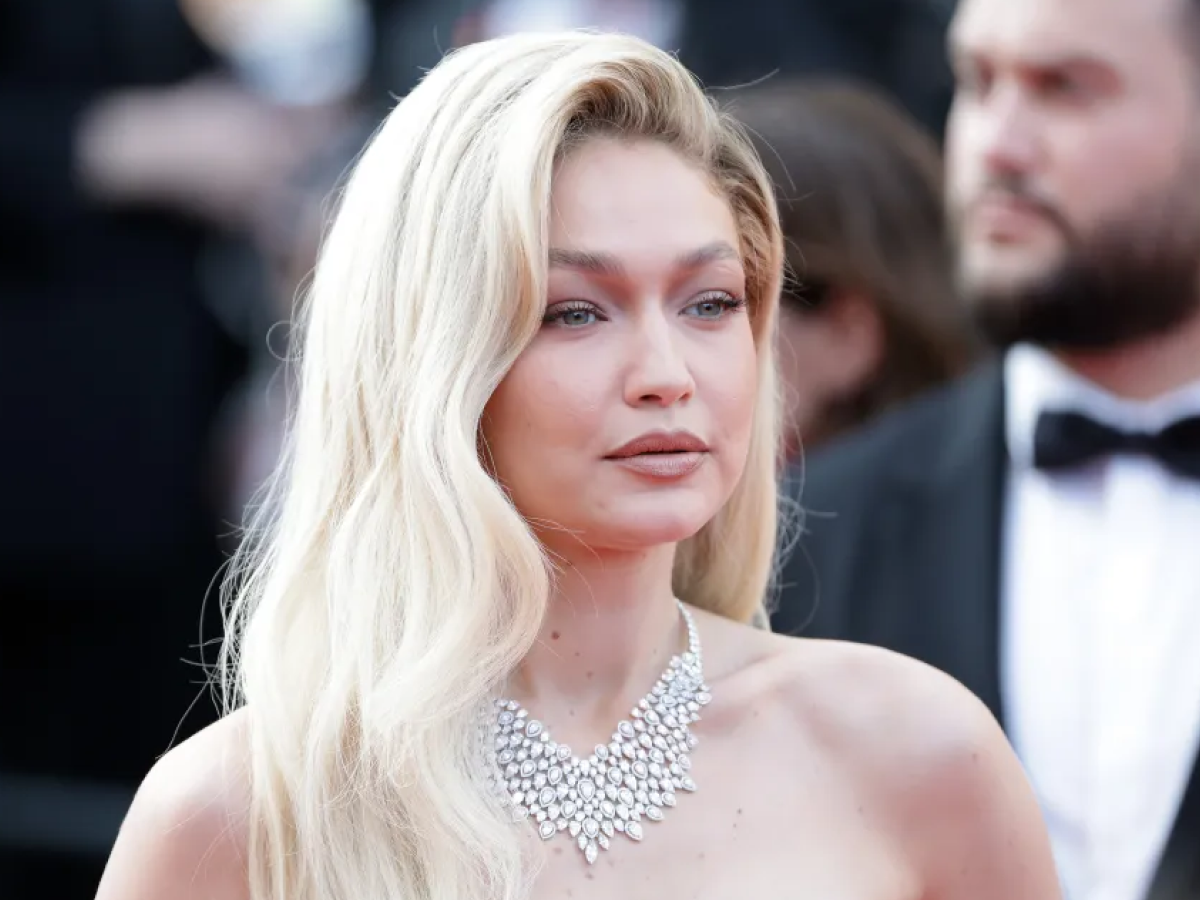 Gigi Hadid stuns in a bold sheer Met Gala outfit