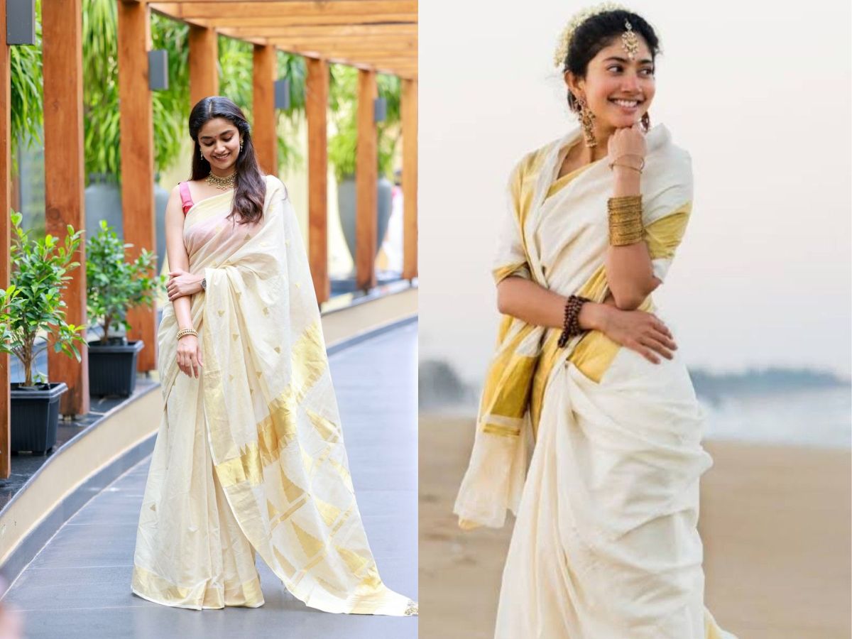 Kasavu Saree, Kerala