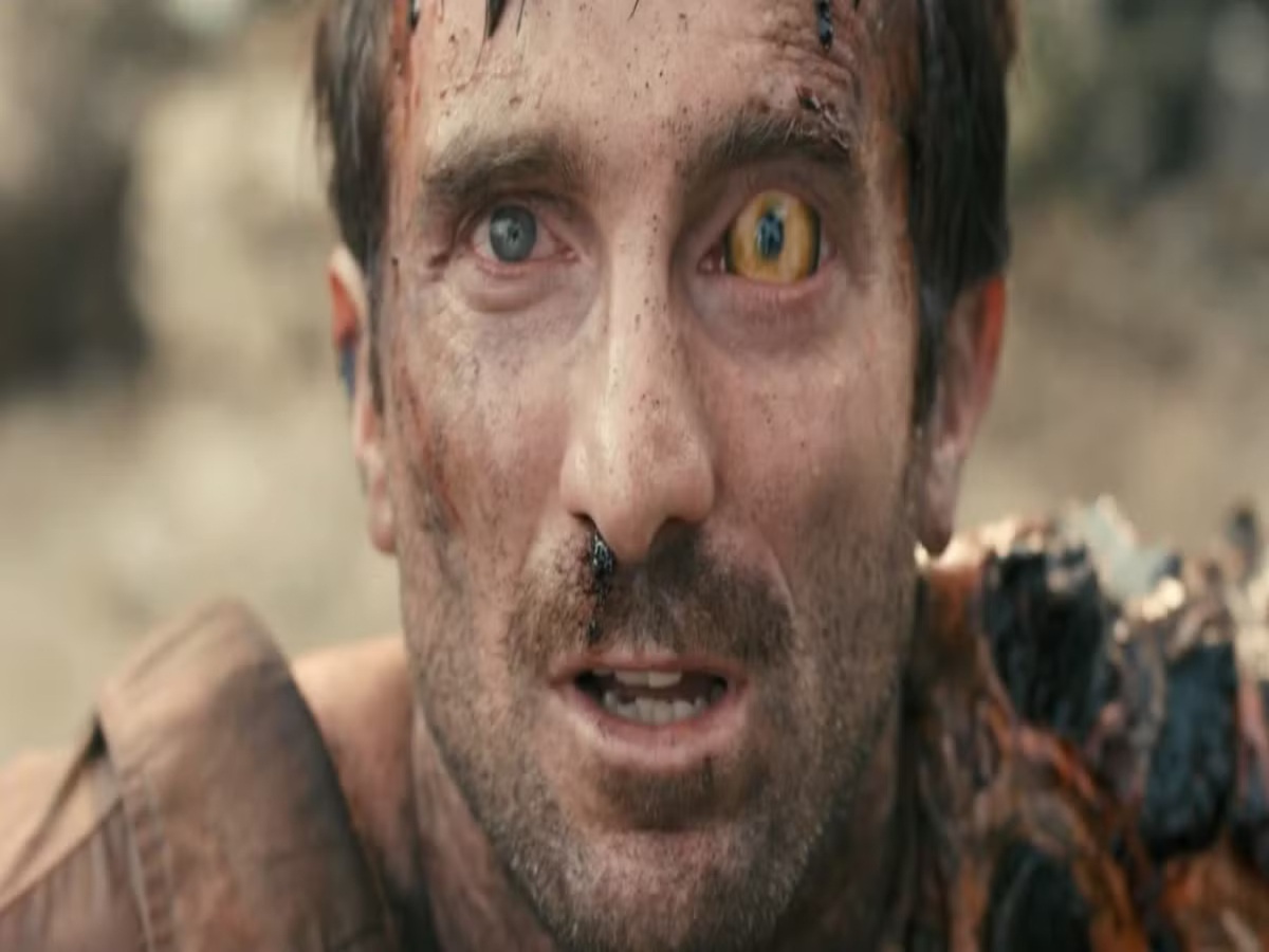 A scene from "District 9," showcasing the film's unique blend of sci-fi elements and social commentary.