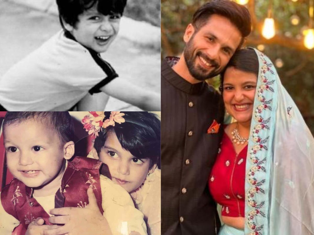 Shahid Kapoor & Sanah Kapoor