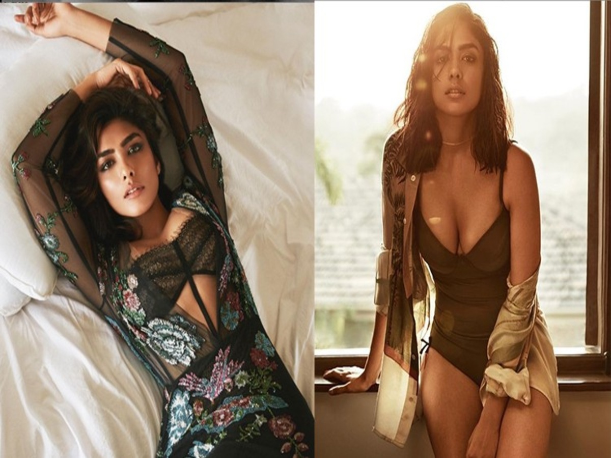 Mrunal Thakur in a scene from the popular TV show "Kumkum Bhagya," marking the start of her acting career.