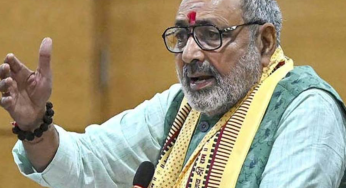Giriraj Singh Slams Opposition For Raising Questions On Bihar SIR