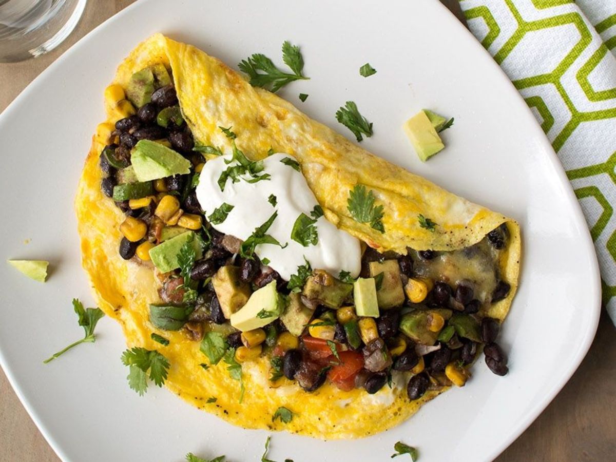 Black Bean Omelet