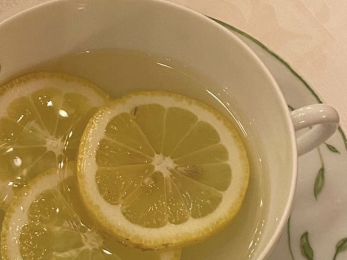 Warm Lemon Water
