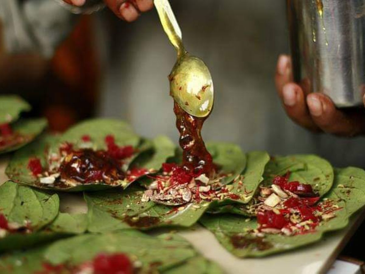 Glossy green Magahi Paan leaves