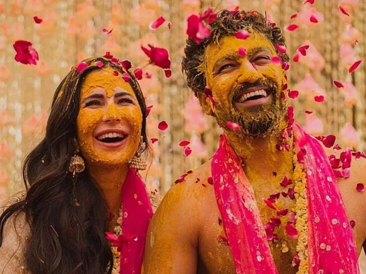 Haldi Done Right: Smiles and Turmeric Splashes