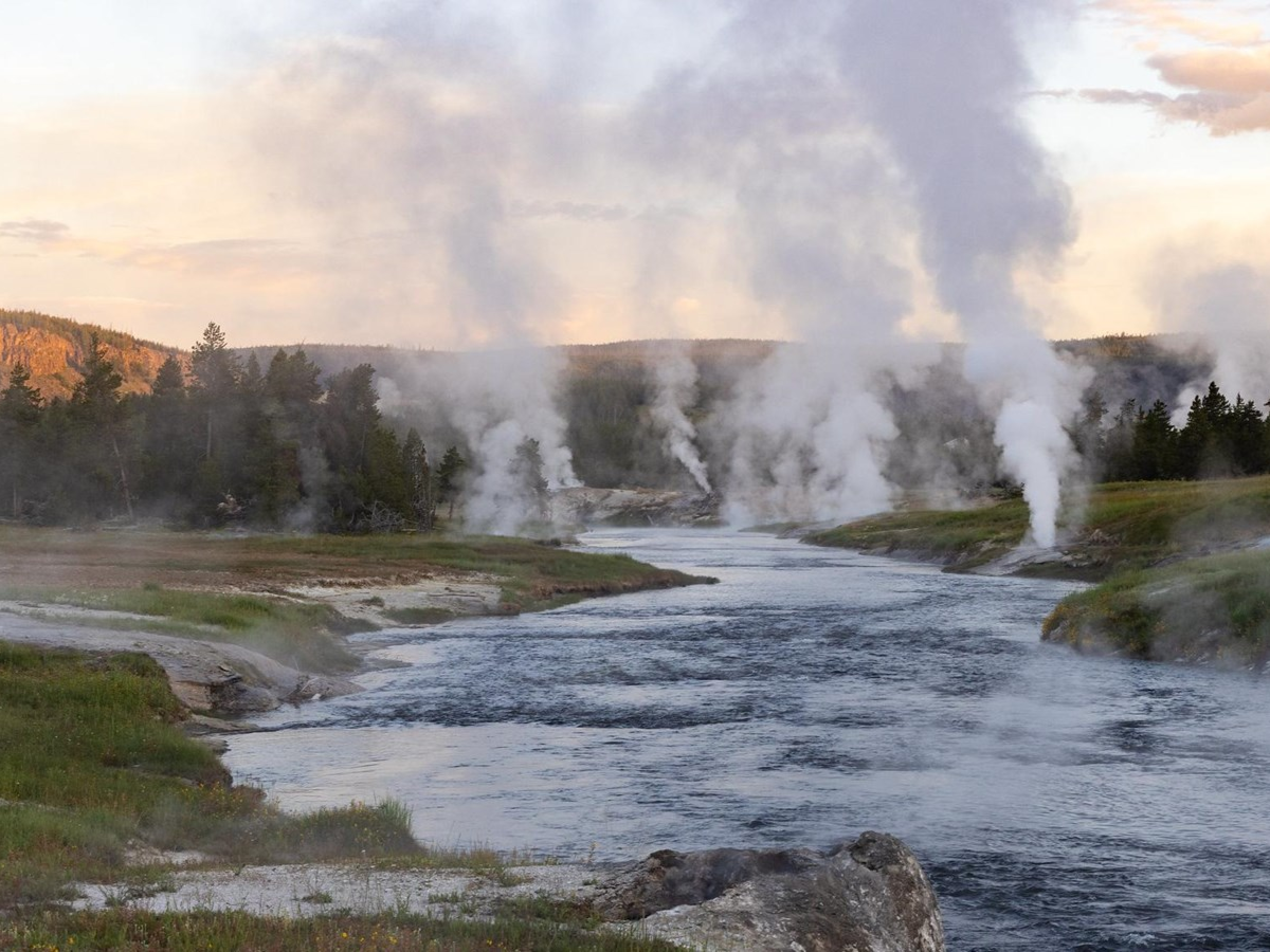 Yellowstone’s Firehole River, USA