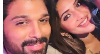 Allu Arjun Spotted Alongside Co-star Sreeleela at Cultural Event in Florida..See Video