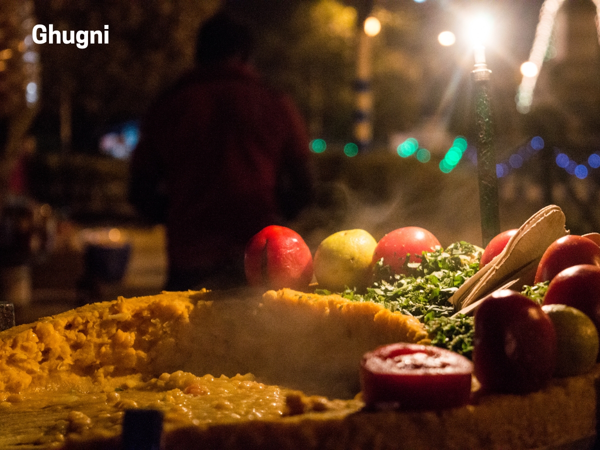 Ghugni, A Spicy Tangy Delight