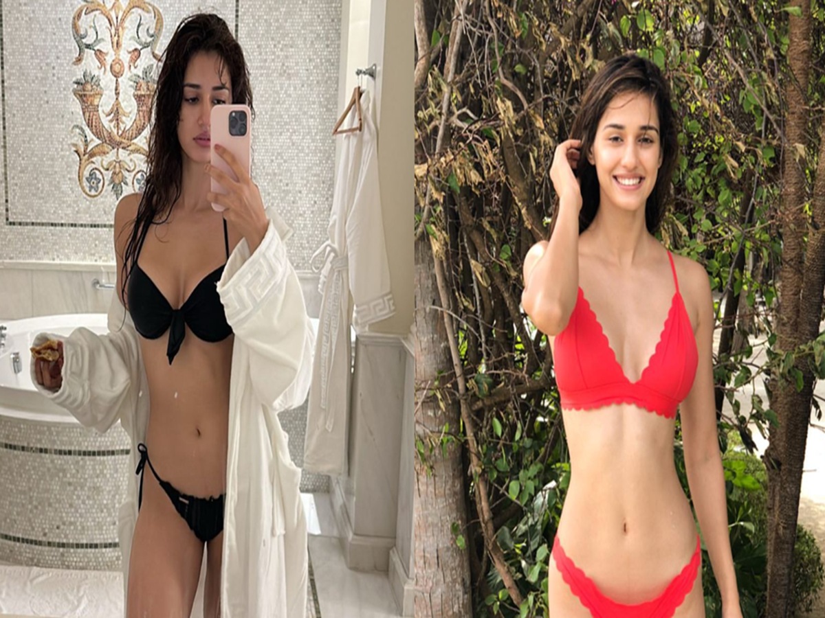 Disha Patani flaunts her toned figure in a stylish bikini during a beachside photoshoot