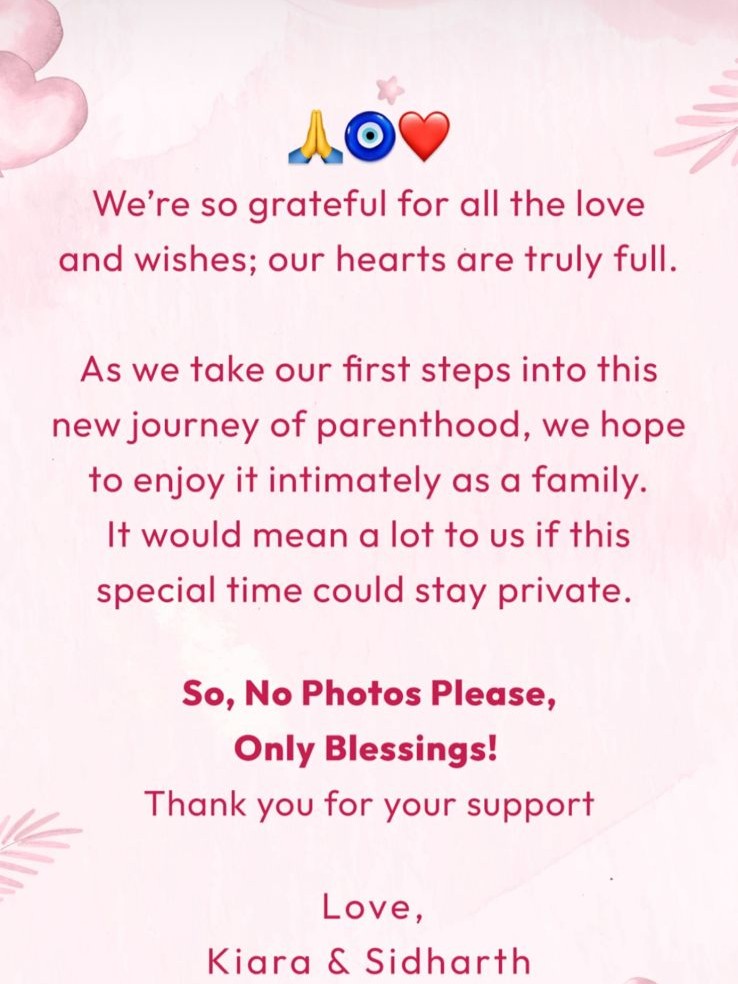 sidharth-malhotra-and-kiara-advani-sharing-sweets-but-asking-paparazzi-to-keep-cameras-down-could-nazar-be-a-factor Sidharth Malhotra and Kiara Advani subtle request on Instagram