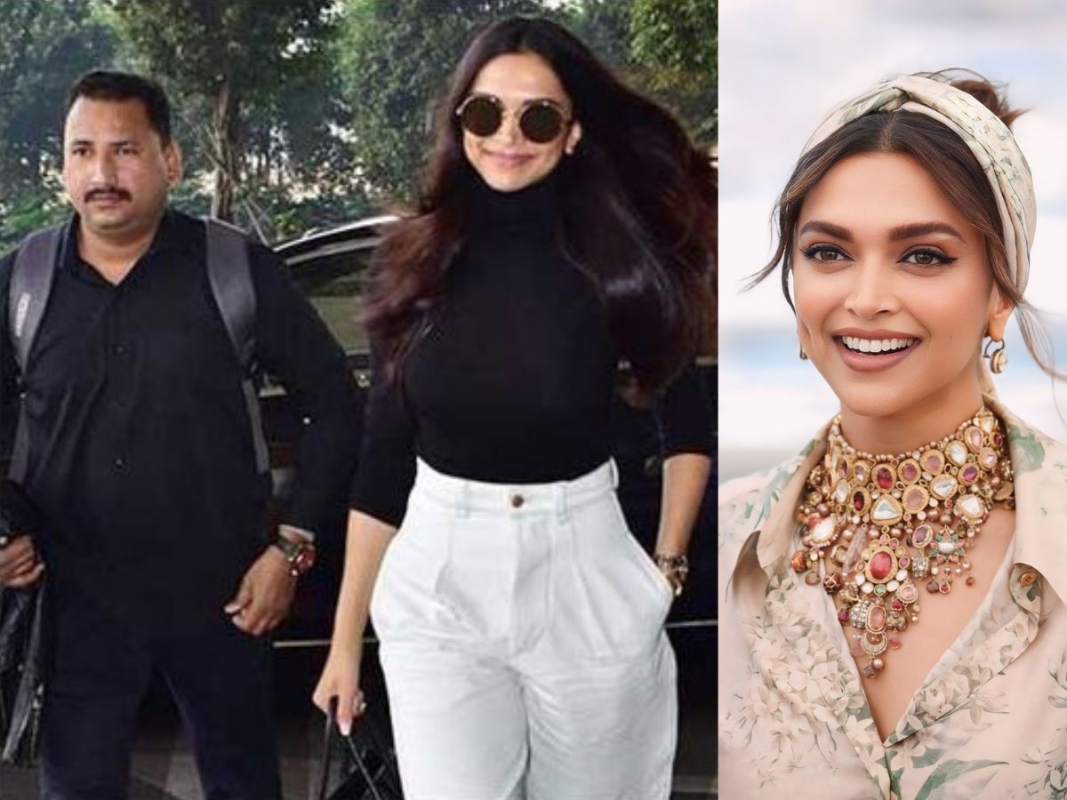 Deepika Padukone and Jalal (Bodyguard)