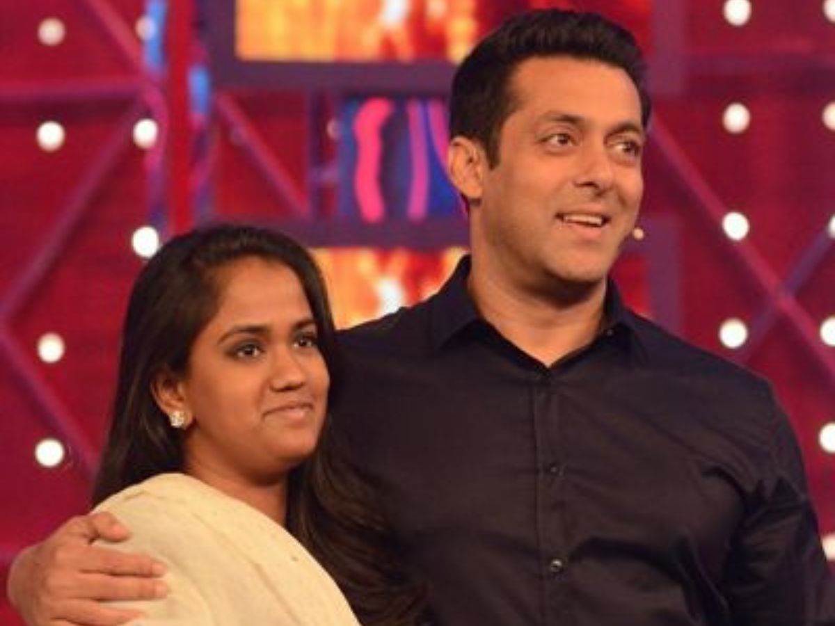 Arpita Khan and Salman Khan
