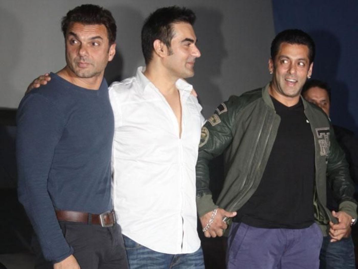 Salman Khan, Sohail Khan and Arbaaz Khan
