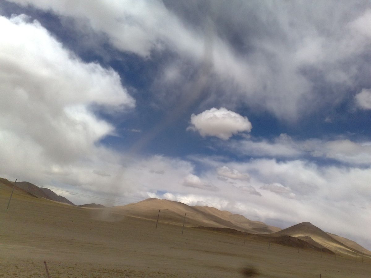 Dusty Tornados in Tibet
