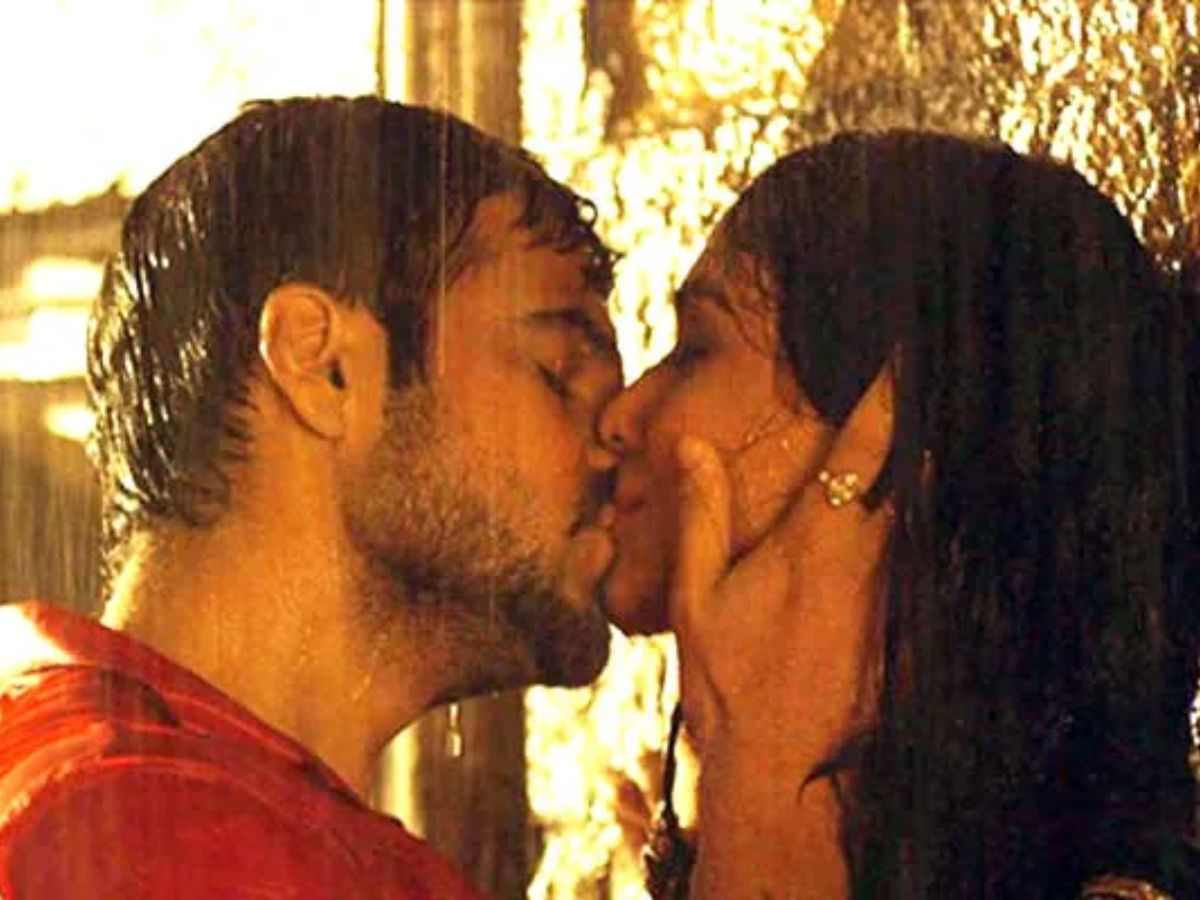 The Passionate Rain Kiss