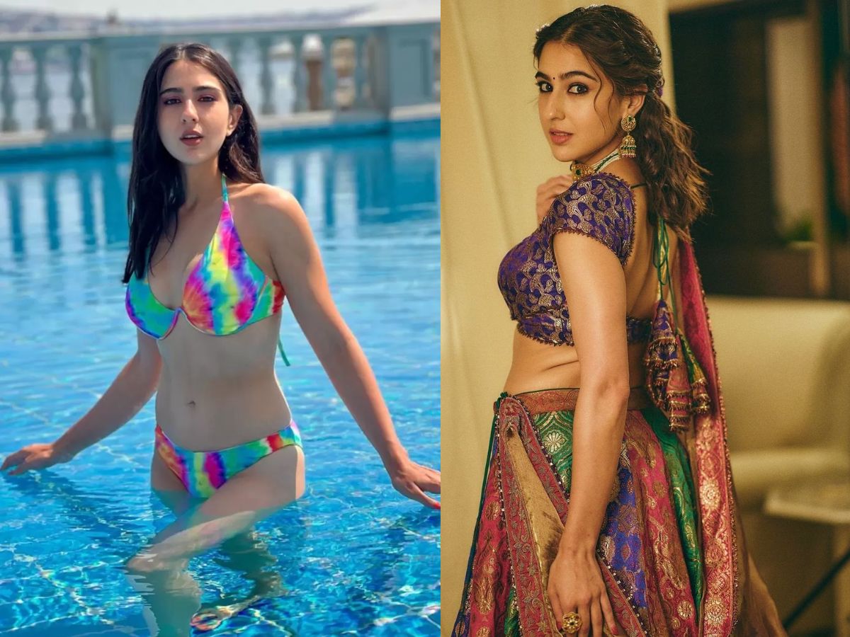 Two sides of Sara Ali Khan