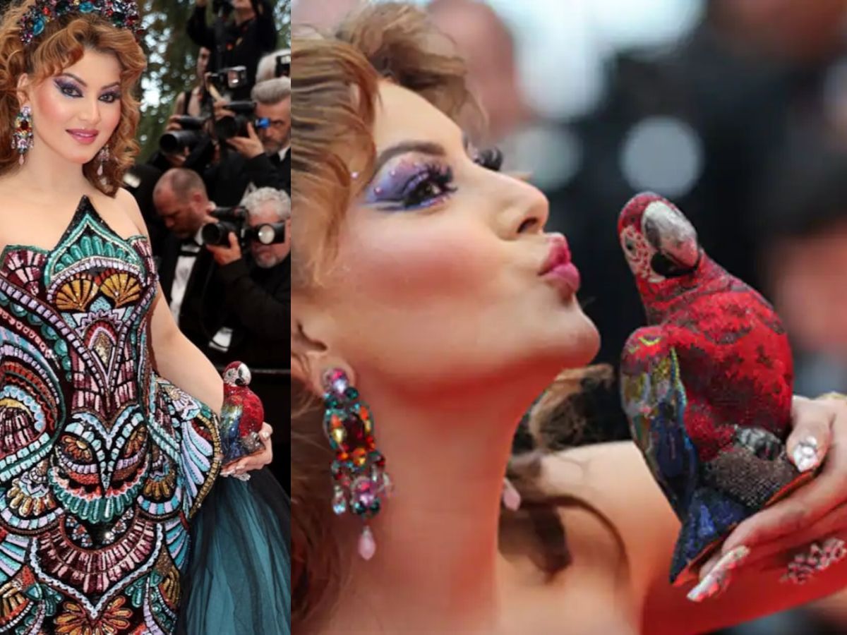 Cannes 2025: Crystal Parrot Clutch