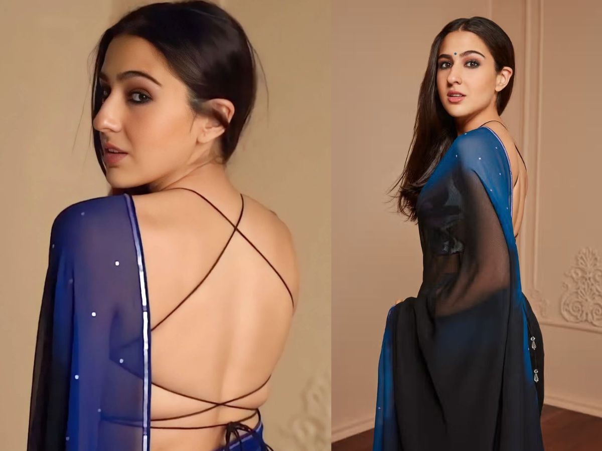 Sara Ali Khan in backless