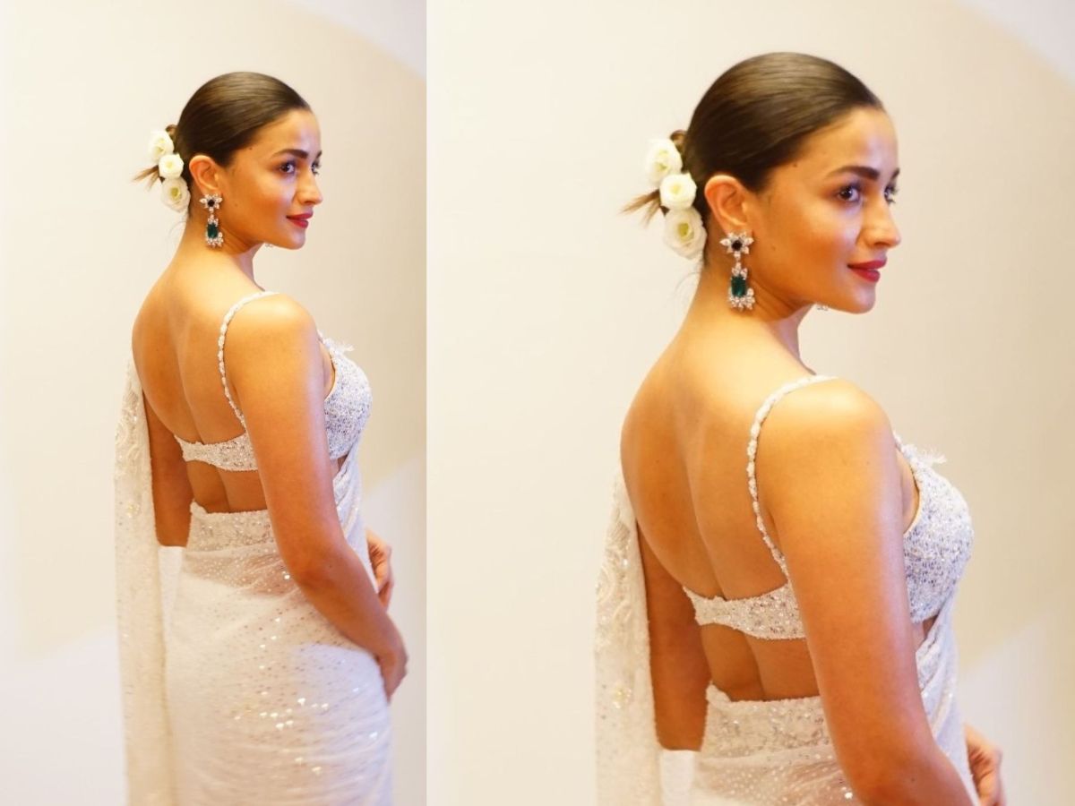 Alia Bhatt in backless