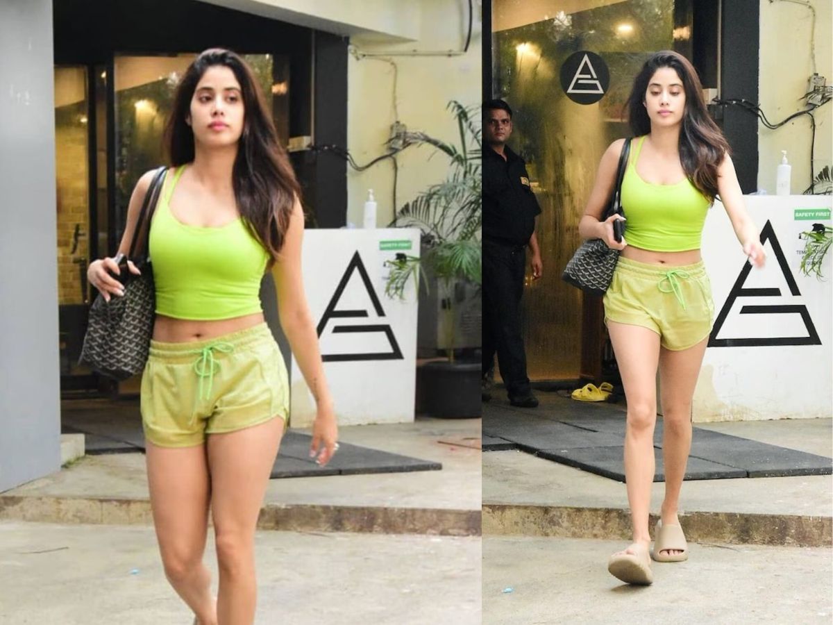 Janhvi Kapoor gym look