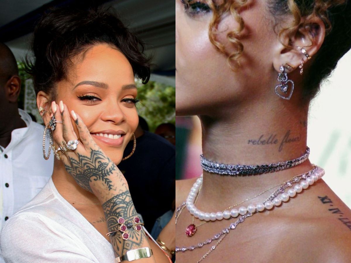 Rihanna tattoos