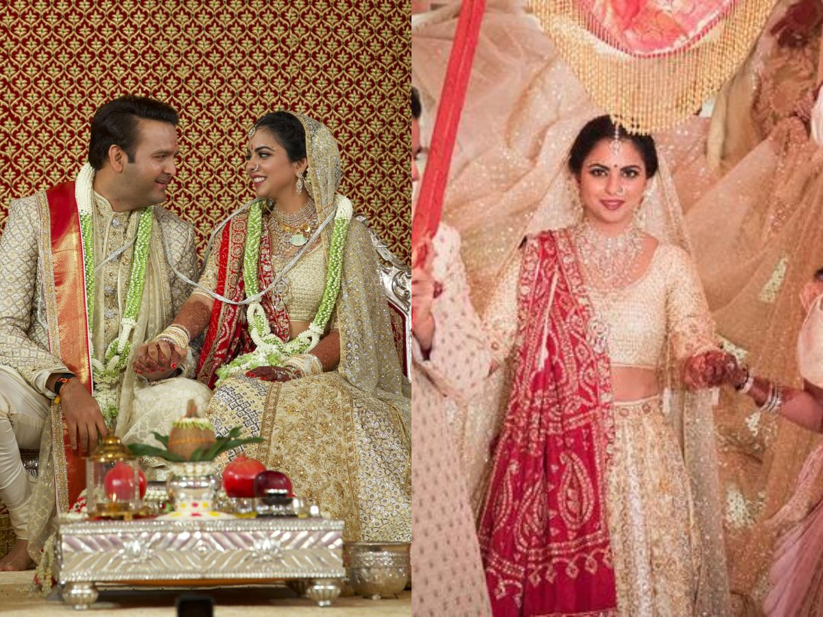 Isha Ambani and Anand Piramal (India, 2018)