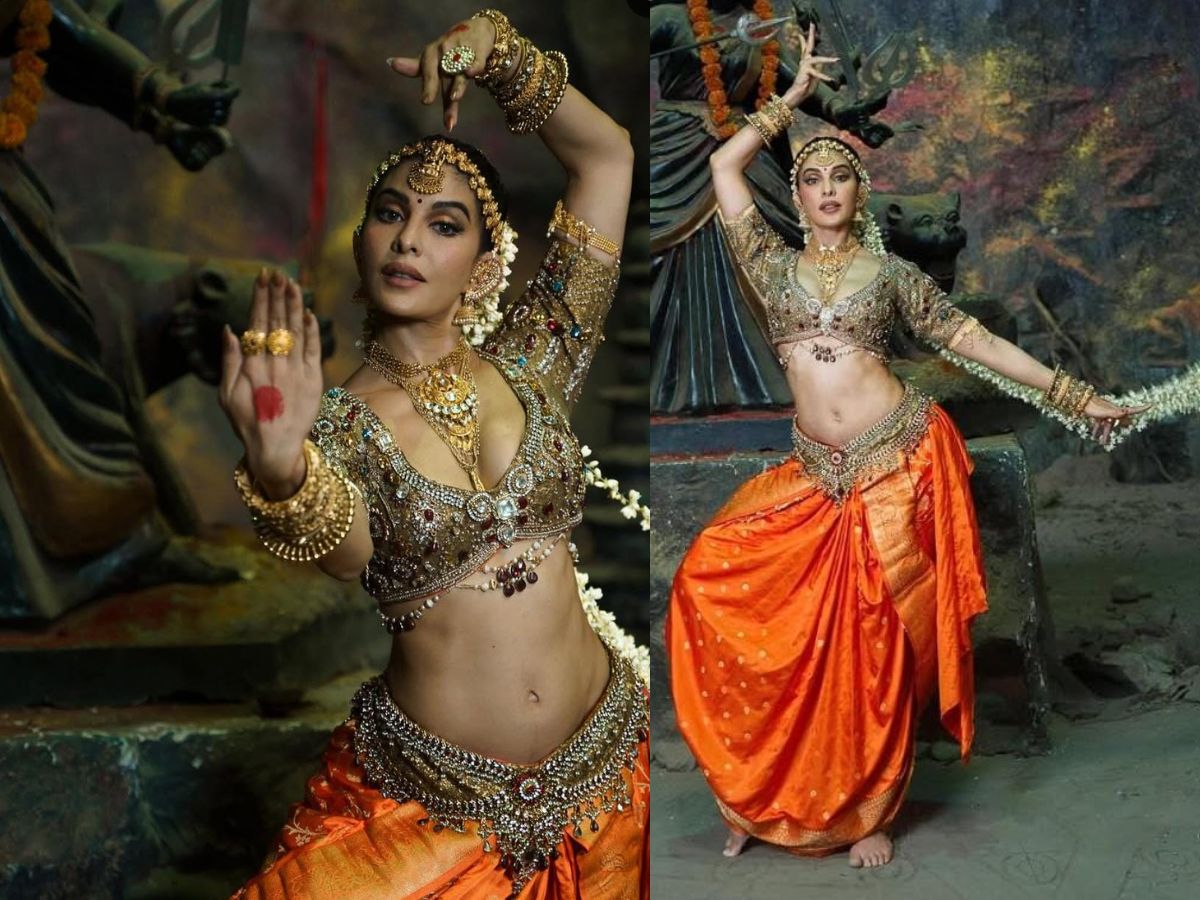 Looking like a goddess