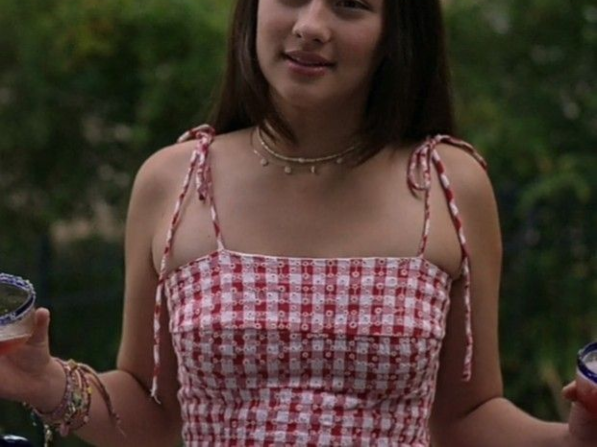 The Red And White Mini Dress