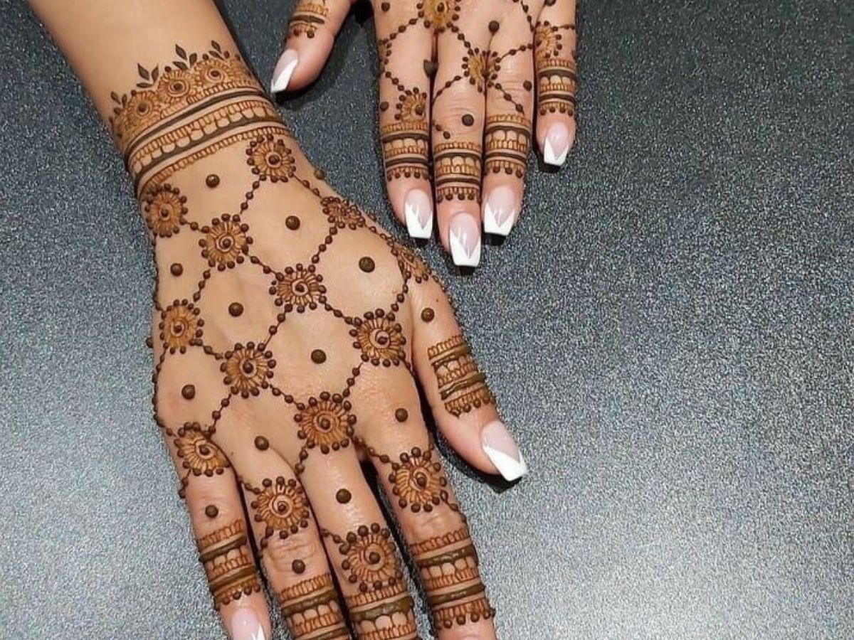 Jewelry style mehendi