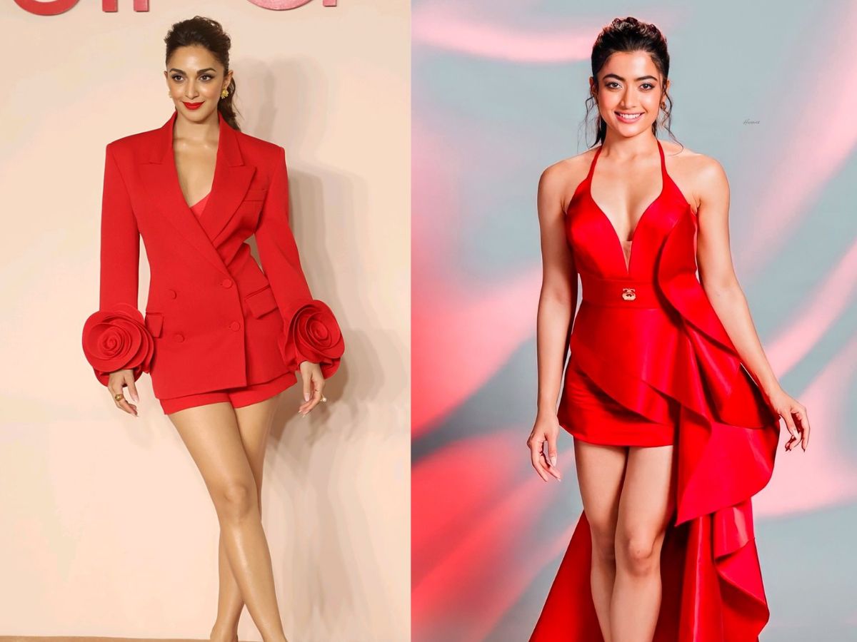 The flowing evening gown