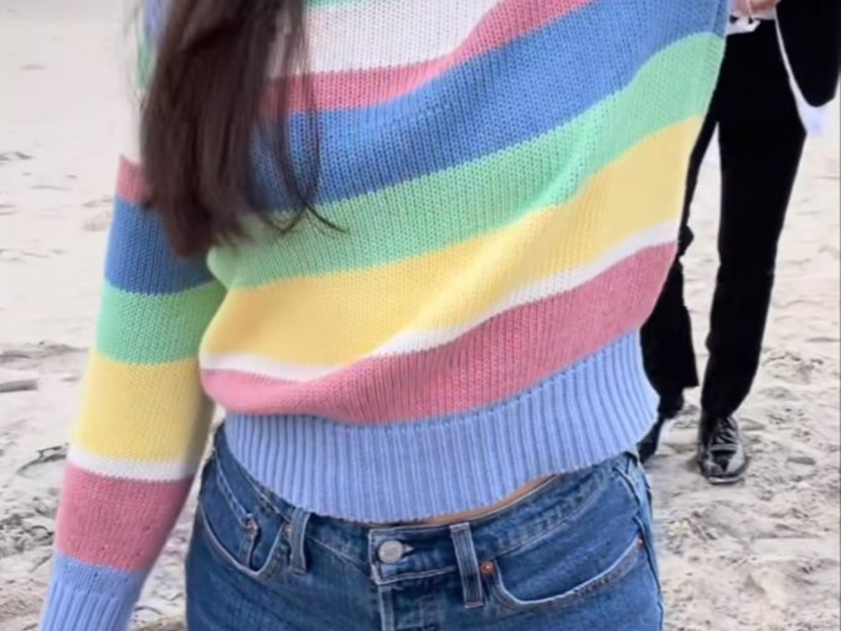 The Rainbow Stripped Sweater
