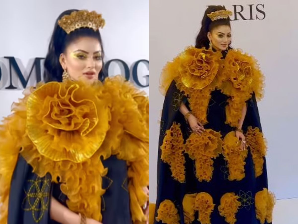 Paris Fashion Week 2025: 3D Floral Gown