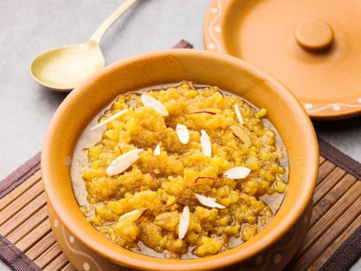 Moong dal halwa