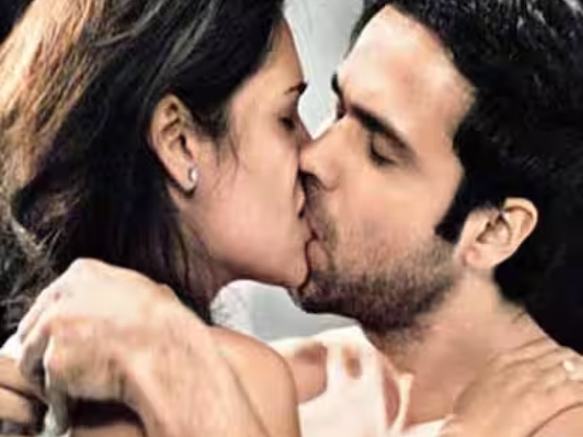 The Surprise First Scene Kiss