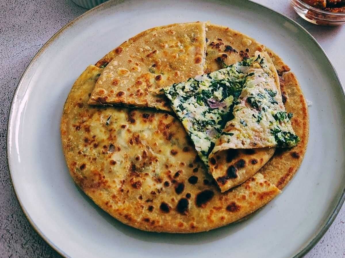 Palak Paratha