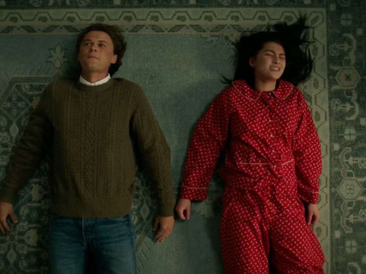 The Red Printed Pajama Set