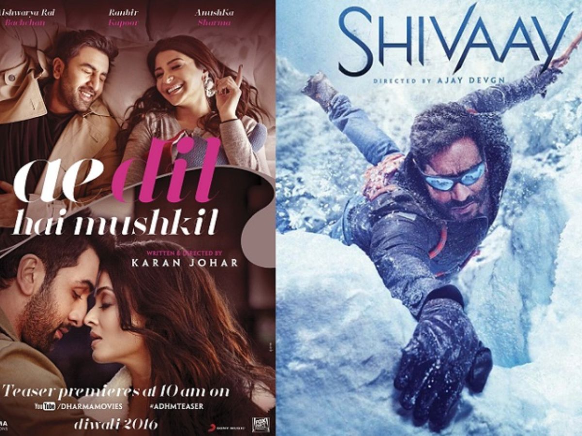 Ae Dil Hai Mushkil vs Shivaay (2016)