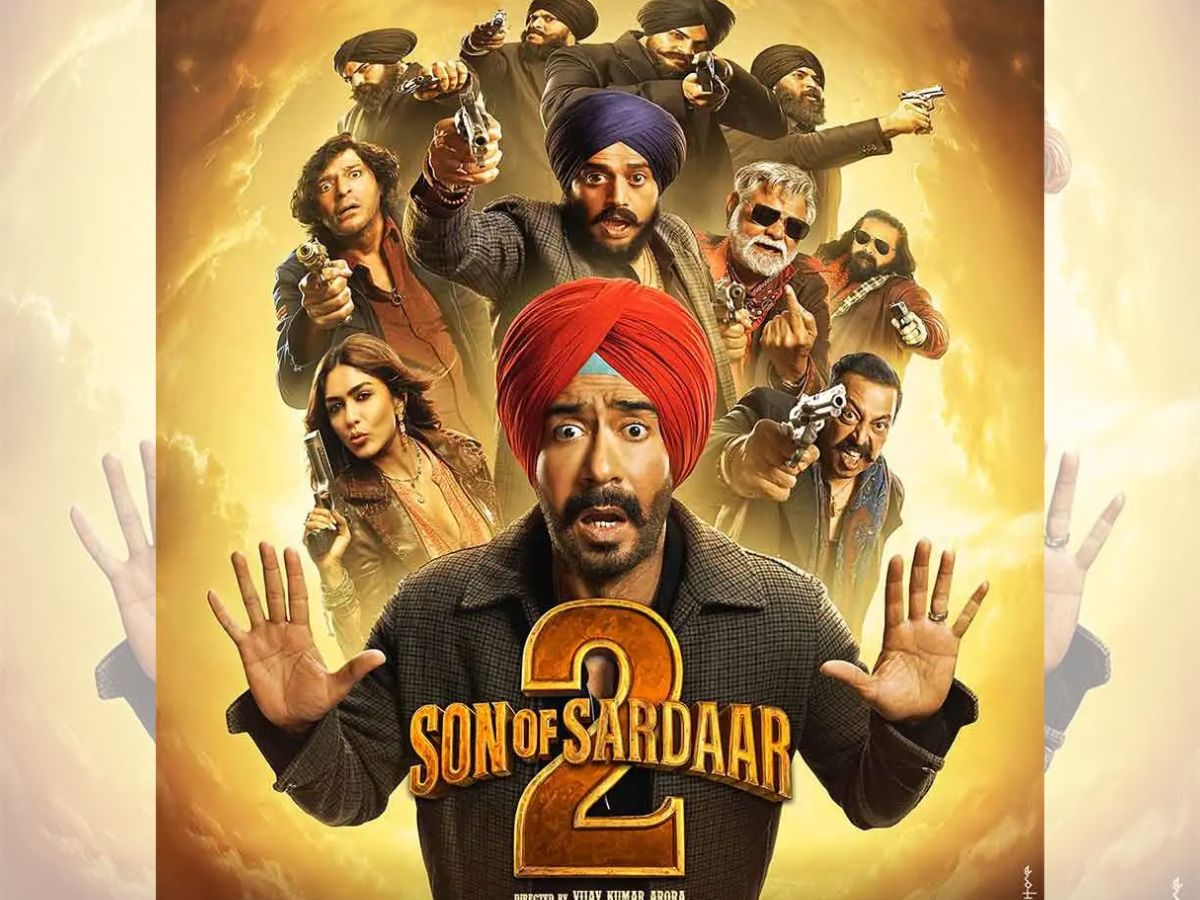 Entertainment News- Ajay Devgn’s Son of Sardaar 2 Slows on Day 4, Earns ₹2.5 Cr