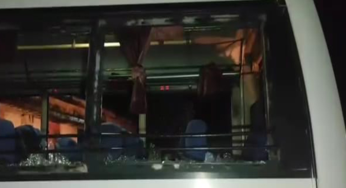 Angry Crowd Vandalises Bus After Airhostess Molested Onboard In Tripura